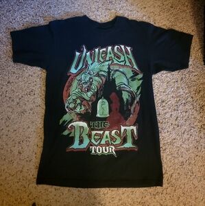 Unleash the Beast Tour Graphic T-Shirt Disney Beauty And The Beast